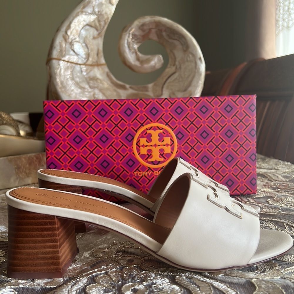 Tory Burch leather mules - Picture 6 of 14